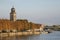 The city of Deventer, The Netherlands, on a sunny day in autmn