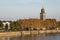 The city of Deventer, The Netherlands, on a sunny day in autmn