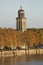 The city of Deventer, The Netherlands, on a sunny day in autmn