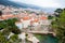 City of Dubrovnik seen from the public Gradac Park