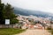 City of Dubrovnik seen from the public Gradac Park