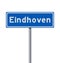 City of Eindhoven road sign