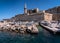 City embankments of Valletta. To fish. Malta