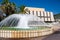 City fountain in Nice France