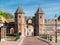 City gate Koppelpoort in Amersfoort, Netherlands