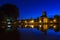 City gate in Leiden, Holland