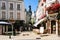 City gate on street Rue Nationale in Amboise