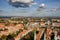 City Of Gdansk Aerial Cityscape