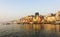 The city and the ghats of Varanasi