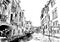 city grand canal in Venice