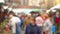 City Green Market Crowd - Blurred 03