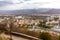 City Grenoble panoramic view from the Bastille France Europe