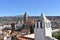 City of Guadix from rooftop cave house