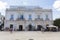 City hall of Alberobello town and the front square