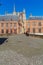 City hall and ancient Homes in Bruges, Belgium