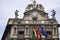 City Hall Building from Plaza Consistorial Square in Pamplona of Navarre region in Spain