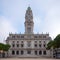 City Hall buildingon Liberdade Square, Porto, Portugal.