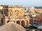 City hall and cityscape view of Noto, Sicily, Italy