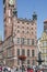 City hall and the fountain of neptune gdansk poland europe