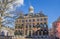 City hall in the historical center of Leeuwarden