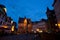 City Hall in Marburg at night