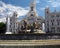 City hall Palace Cybele Palacio de Cibelas statue and fountain