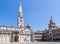 City hall and piazza grande in Modena, Italy