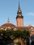 The City Hall in Subotica the beautiful representative of Art Nouveou