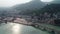 City of Haridwar state of Uttarakhand in India seen from the sky