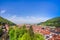 City of Heidelberg Germany seen from above