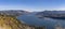 City of Hood River panoramic view Washington and Oregon states