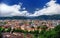 City if Brescia - view from the castle citadel of Brescia