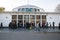 City, Kiev, Ukraine. City center and Metro entrance with people and tourists. Street view, everyday life