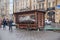 City, Kiev, Ukraine. City center with people and tourists. Street view, everyday life