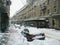 the city of Kiev in the winter, Passage, winter 2017