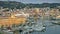 The city of La Spezia harbor and the naval base, Italy