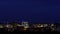 City lights of Boise Idaho and Capital building