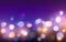 City lights of night bokeh abstract background, Vector eps 10 illustration bokeh particles