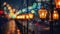 City Lights Symphony: Enchanting Bokeh of Street Lamps