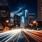 City of Lights: Time-Lapse of Los Angeles Skyline at Night