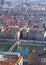 City of Lyon, France, view on old bridge