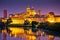 City of Mantova skyline evening view