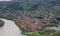 City of Mtskheta, Svetitskhoveli temple. General view from the monastery Jvari