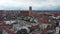 City of Munich Germany from above - typical aerial view