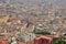 City of Naples, aerial view of the city centre