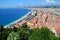 City of nice in france view landscape bay