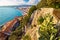 City of Nice Promenade des Anglais waterfront aerial view