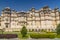 City Palace of Udaipur, a palace complex situated in the city of Udaipur, Rajasthan. India