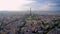 City of Paris France from above - aerial view