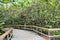 City park walkway in Boca Raton